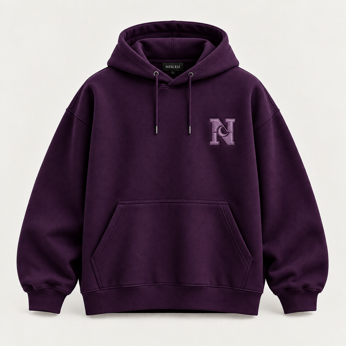 Oversize Hoodie Mor