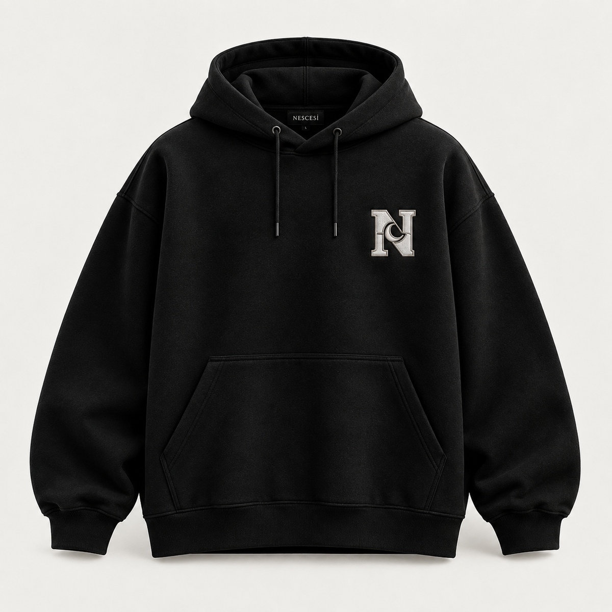 Oversize Hoodie Siyah